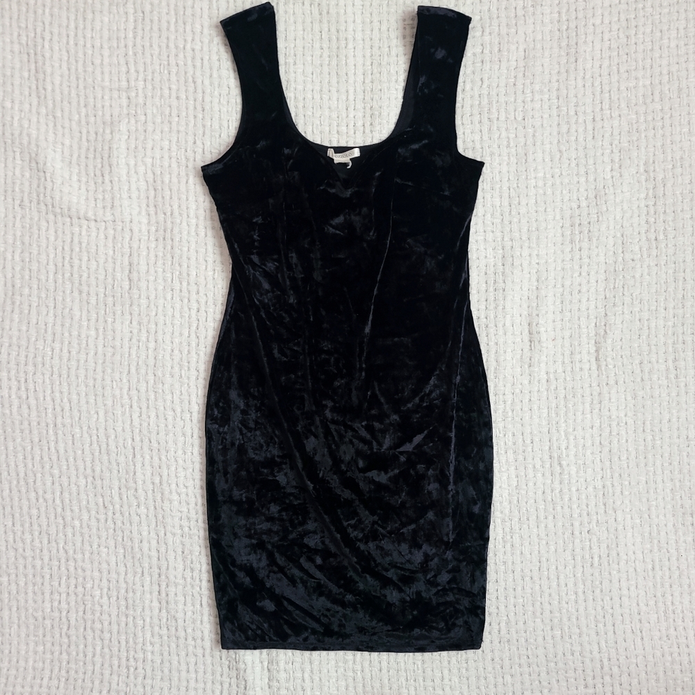 Black Velvet Dress